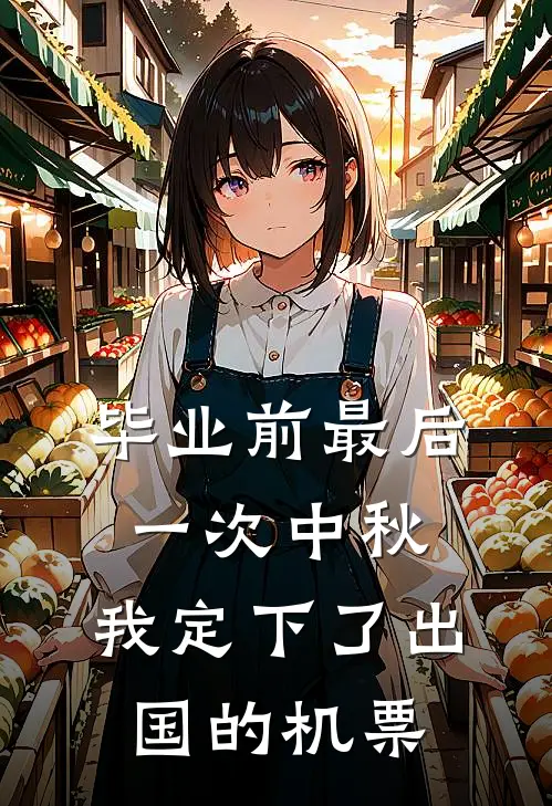毕业前最后一次中秋，我定下了出国的机票