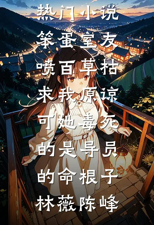 笨蛋室友喷百草枯求我原谅，可她毒死的是导员的命根子(林薇陈峰)最热门小说_完结热门小说笨蛋室友喷百草枯求我原谅，可她毒死的是导员的命根子林薇陈峰