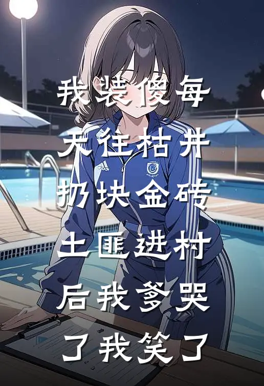 我装傻每天往枯井扔块金砖，土匪进村后我爹哭了我笑了