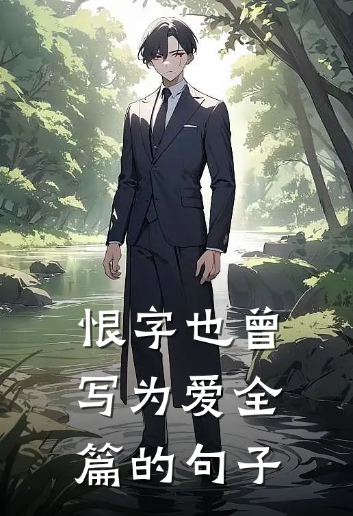 恨字也曾写为爱全篇的句子
