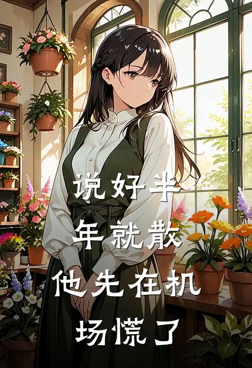 说好半年就散，他先在机场慌了