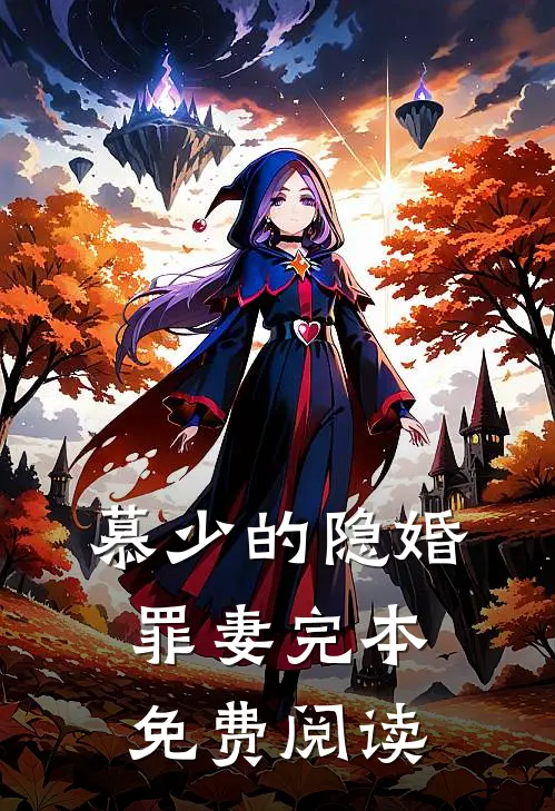 慕少的隐婚罪妻完本免费阅读