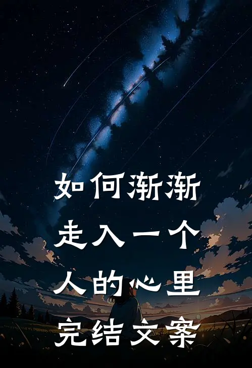 如何渐渐走入一个人的心里完结文案