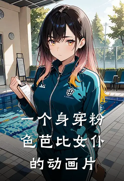 一个身穿粉色芭比女仆的动画片