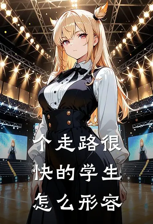 个走路很快的学生怎么形容