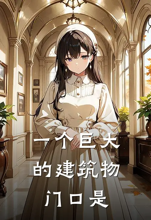 一个巨大的建筑物门口是