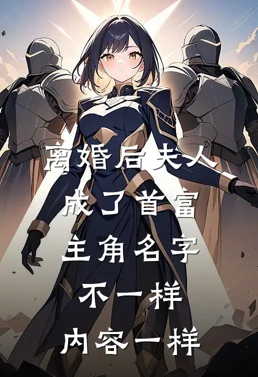 离婚后夫人成了首富,主角名字不一样,内容一样