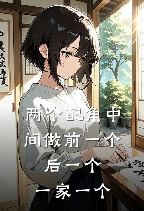 两个配角中间做前一个,后一个,一家一个