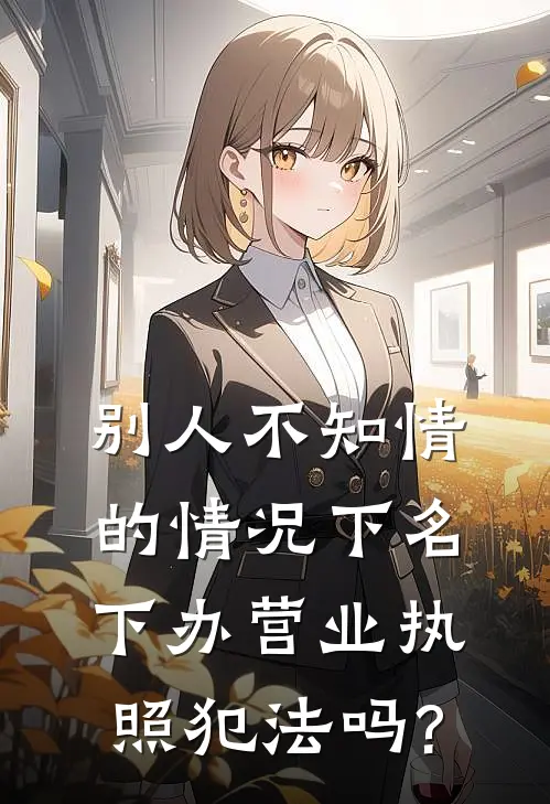 别人不知情的情况下名下办营业执照犯法吗?
