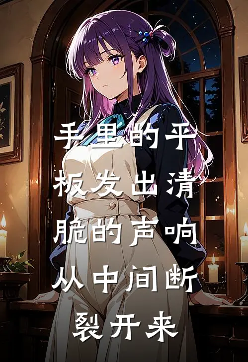 手里的平板发出清脆的声响,从中间断裂开来