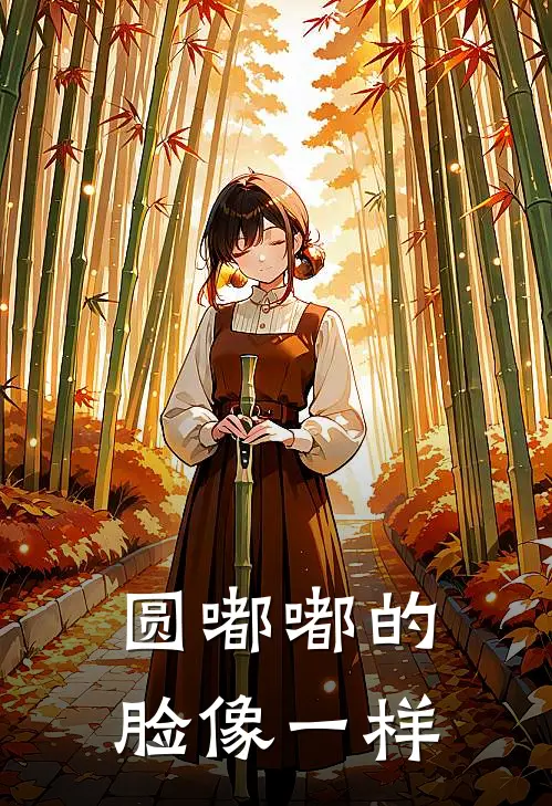 圆嘟嘟的脸像一样