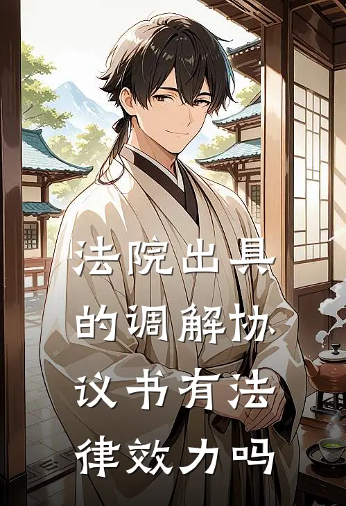 法院出具的调解协议书有法律效力吗