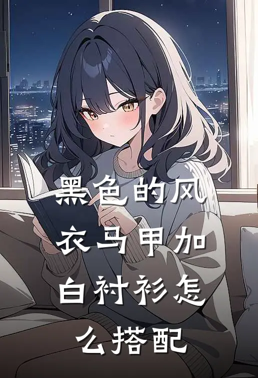 黑色的风衣马甲加白衬衫怎么搭配