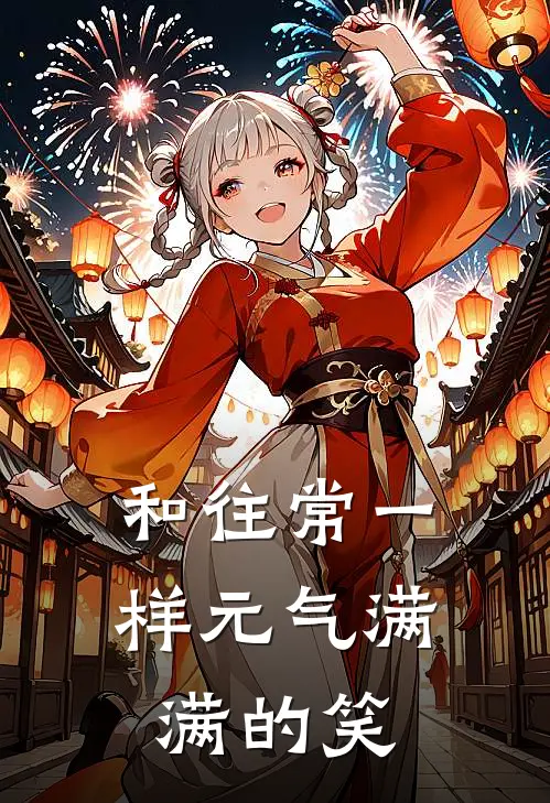 和往常一样元气满满的笑