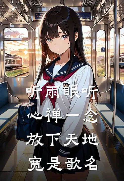听雨眠听心禅一念放下天地宽是歌名