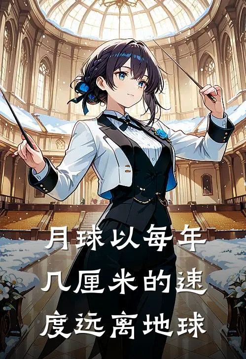 月球以每年几厘米的速度远离地球