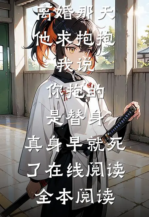 离婚那天他求抱抱，我说：你抱的是替身，真身早就死了在线阅读全本阅读