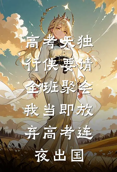 高考天独行侠要请全班聚会，我当即放弃高考连夜出国
