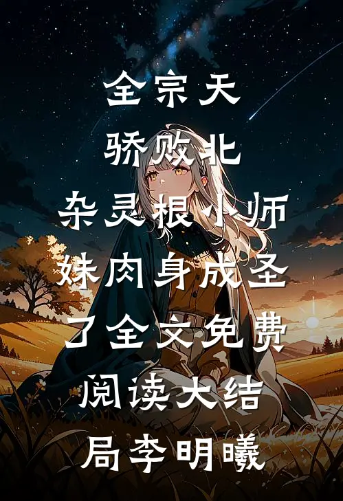 全宗天骄败北，杂灵根小师妹肉身成圣了全文免费阅读大结局李明曦