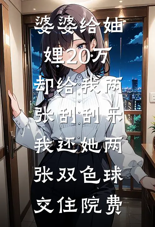 婆婆给妯娌20万却给我两张刮刮乐，我还她两张双色球交住院费