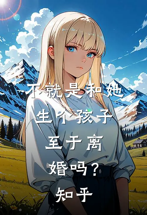 不就是和她生个孩子，至于离婚吗？知乎