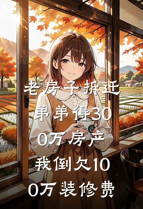 老房子拆迁，弟弟得300万房产，我倒欠100万装修费