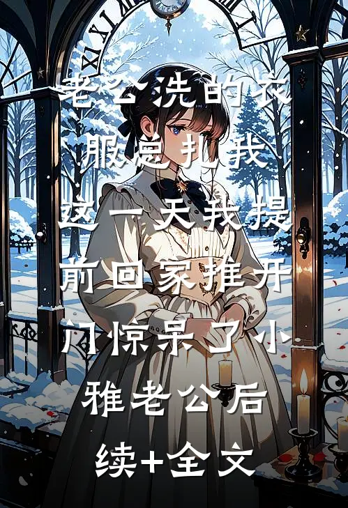 老公洗的衣服总扎我，这一天我提前回家推开门惊呆了小雅老公后续+全文