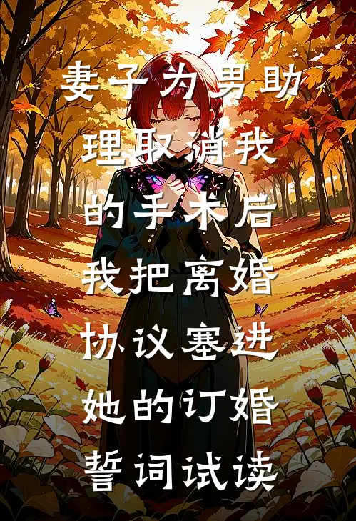 妻子为男助理取消我的手术后，我把离婚协议塞进她的订婚誓词试读