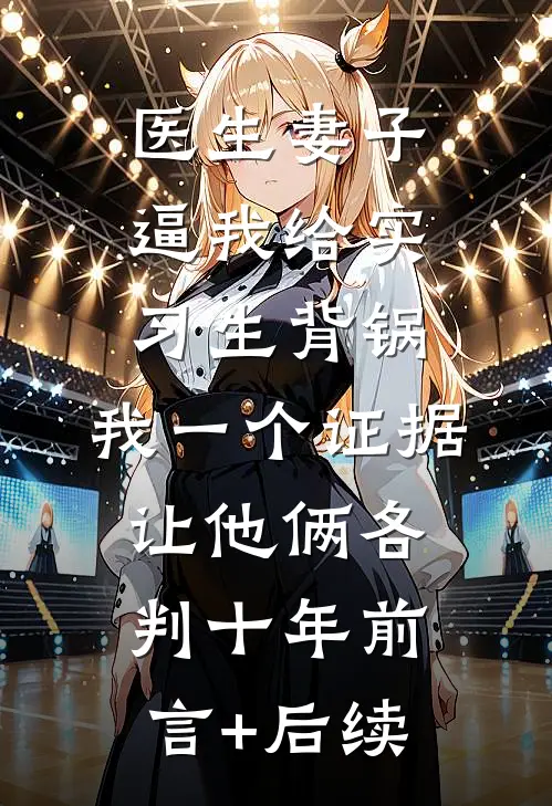 医生妻子逼我给实习生背锅，我一个证据让他俩各判十年前言+后续