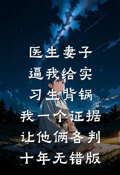 医生妻子逼我给实习生背锅，我一个证据让他俩各判十年无错版