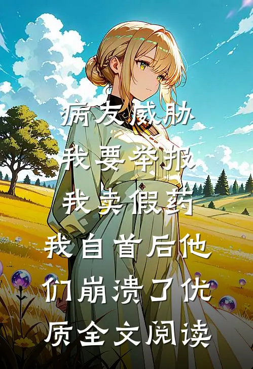 病友威胁我要举报我卖假药，我自首后他们崩溃了优质全文阅读