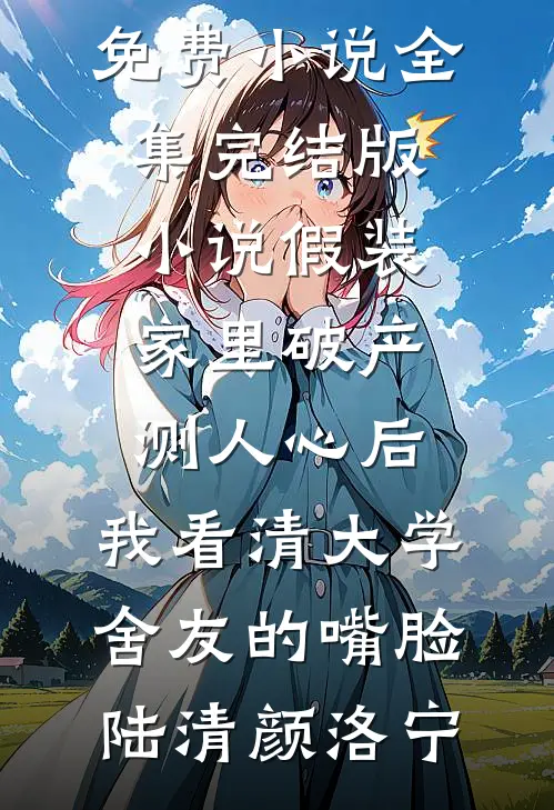 假装家里破产测人心后，我看清大学舍友的嘴脸(陆清颜洛宁)免费小说全集_完结版小说假装家里破产测人心后，我看清大学舍友的嘴脸(陆清颜洛宁)