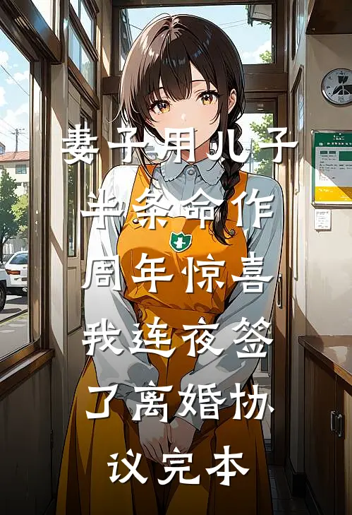 妻子用儿子半条命作周年惊喜，我连夜签了离婚协议完本