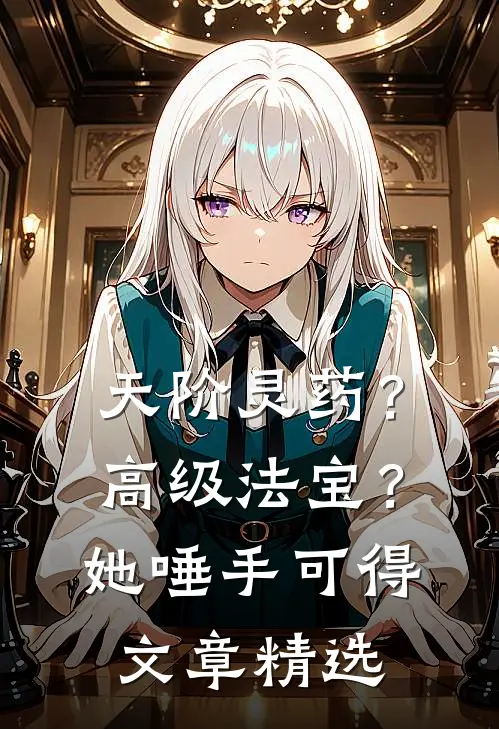 天阶灵药？高级法宝？她唾手可得文章精选