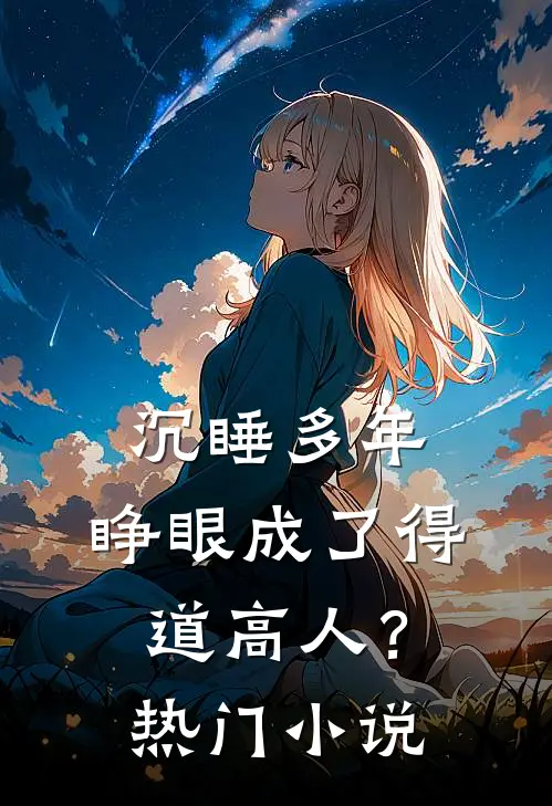 沉睡多年，睁眼成了得道高人？热门小说