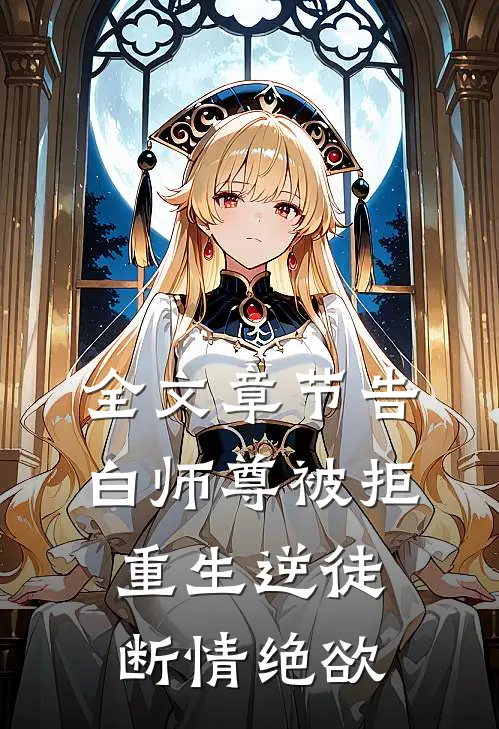 全文章节告白师尊被拒，重生逆徒断情绝欲