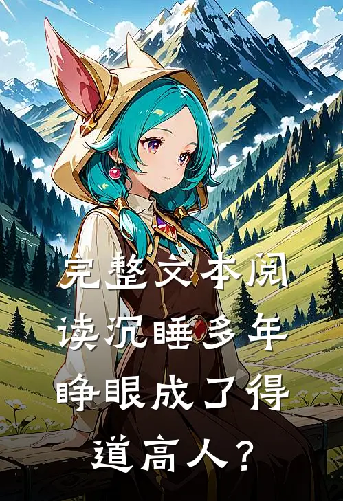完整文本阅读沉睡多年，睁眼成了得道高人？
