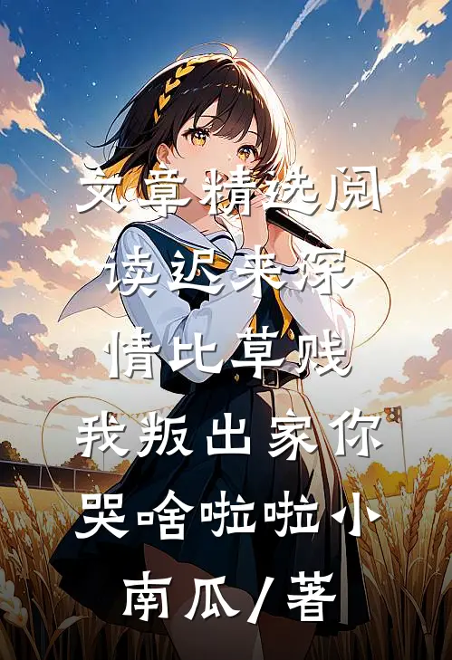 文章精选阅读迟来深情比草贱,我叛出家你哭啥啦啦小南瓜 / 著