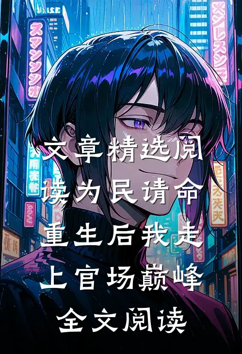 文章精选阅读为民请命重生后我走上官场巅峰全文阅读
