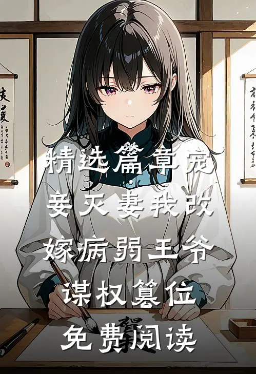 精选篇章宠妾灭妻我改嫁病弱王爷谋权篡位免费阅读