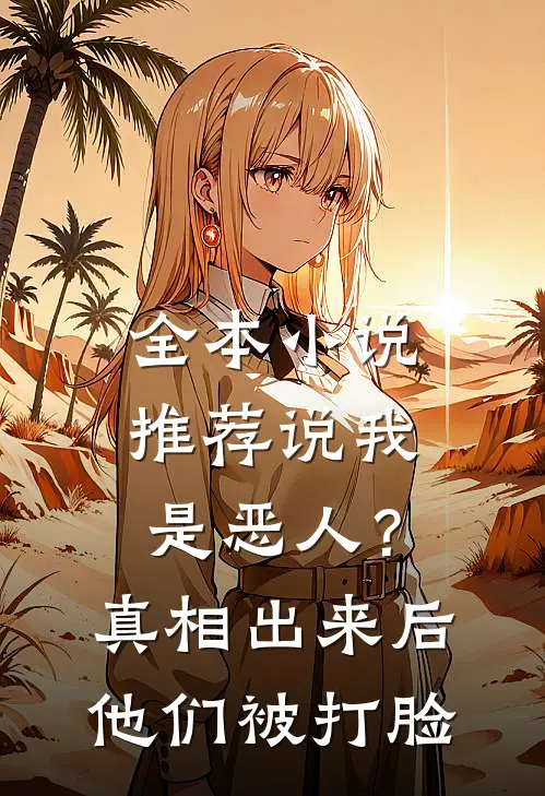 全本小说推荐说我是恶人？真相出来后他们被打脸