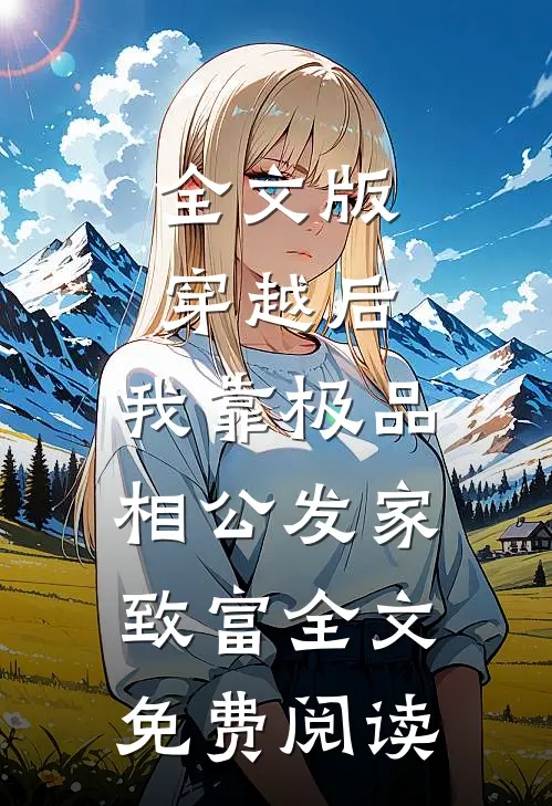 全文版穿越后,我靠极品相公发家致富全文免费阅读