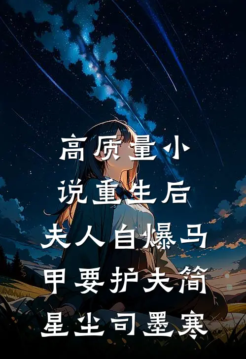 高质量小说重生后,夫人自爆马甲要护夫简星尘司墨寒