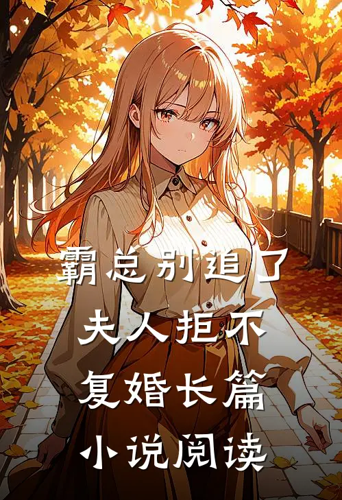 霸总别追了，夫人拒不复婚长篇小说阅读