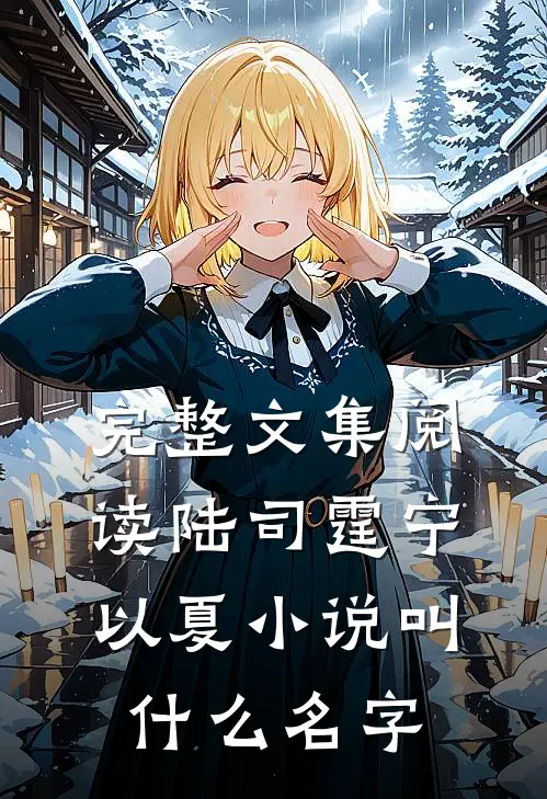 完整文集阅读陆司霆宁以夏小说叫什么名字